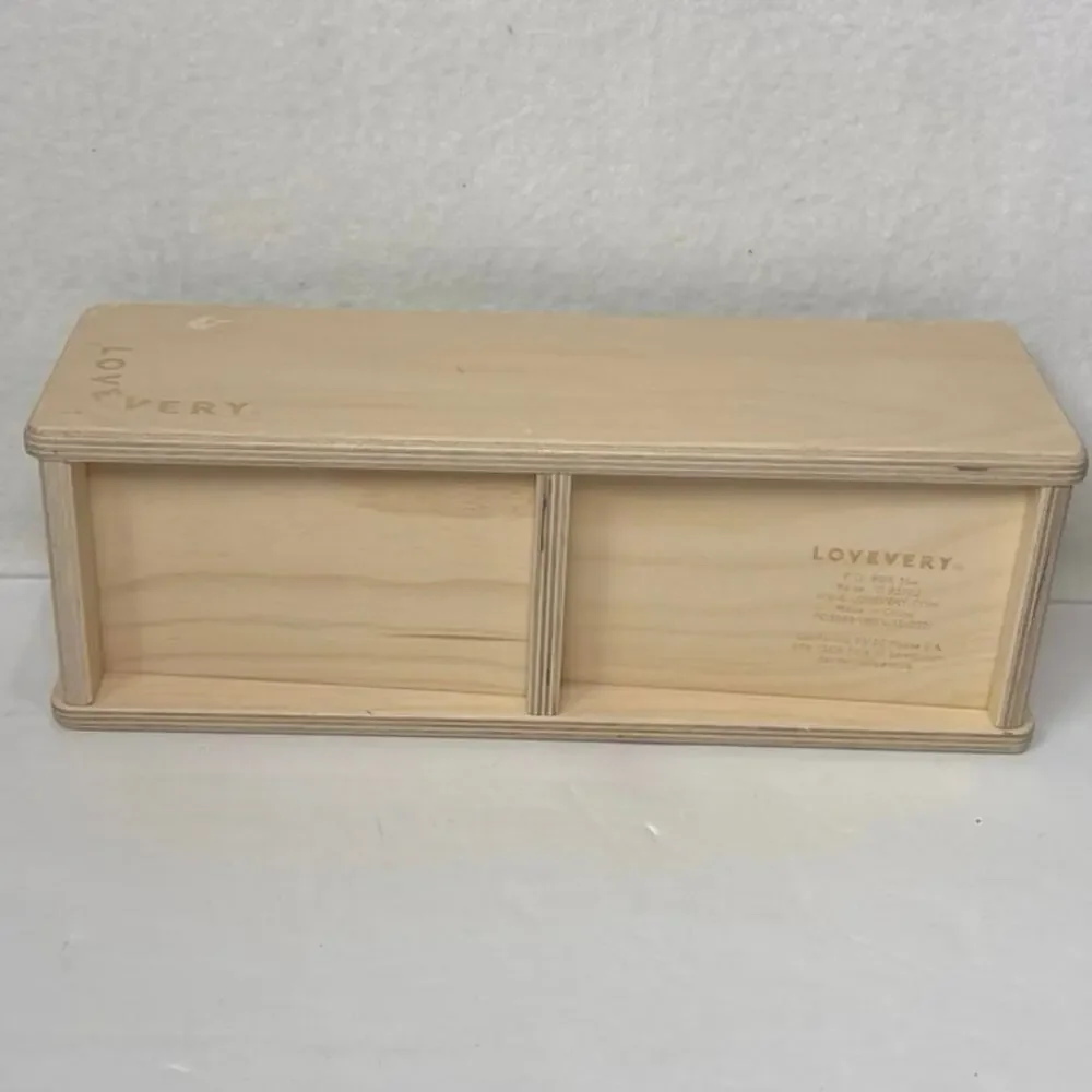 Lovevery Wooden Sliding Top Box & Ball The Thinker Kit 11-12 Months Montessori